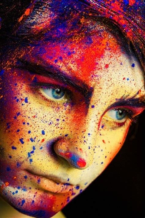 By Mojlo 500px Paint Photography Colorful Portrait Color Photography