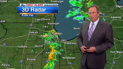 Chicago Weather Heavy Rain Lightning Possible But Severe Storms