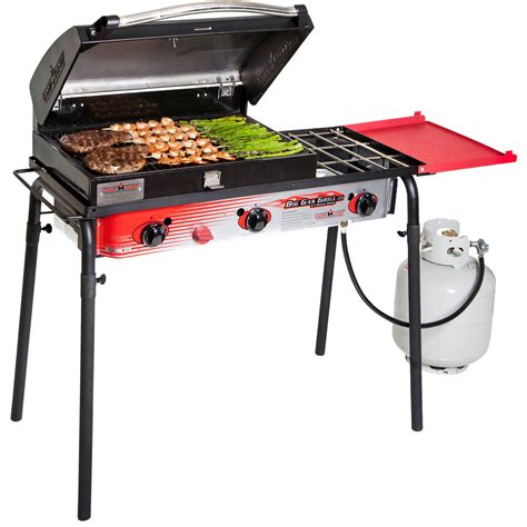 Camp Chef Expedition 3x 3 Burner Portable Propane Gas Grill In Black