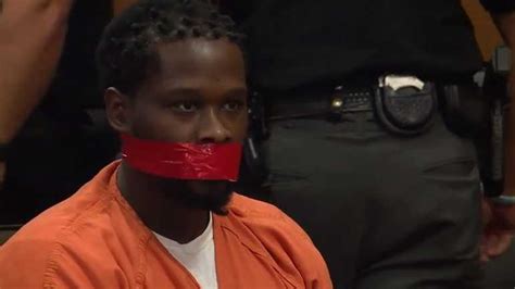 Judge Orders Inmates Mouth To Be Taped Shut During Sentencing