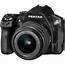 Pentax K30 DSLR Camera With 18 55mm AL Lens Kit Black 15624