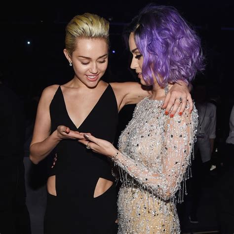 Miley Cyrus Says She Inspired Katy Perrys ‘i Kissed A Girl