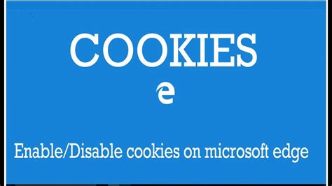Each browser offers an option to remove and manage cookies manually. Windows 10: How to enable/disable cookies on microsoft ...