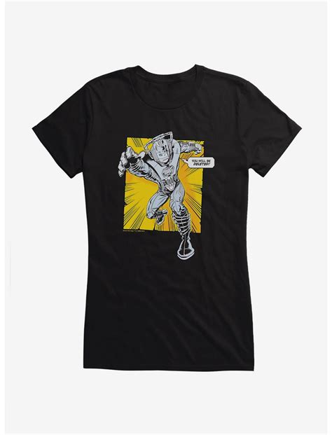 doctor who cybermen you will be deleted girls t shirt hot topic
