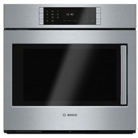 Bosch Benchmark 30 Single Wall Oven With Left Side Opening Door