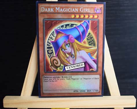 Dark Magician Girl S2 Yugioh Holo Orica Proxy Sexy Custom Card Etsy