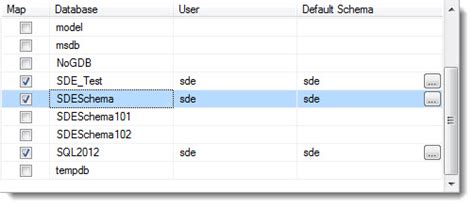 Howto Create An Sde Schema Geodatabase Using The Enable Enterprise