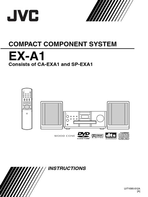 Jvc Ex A1 Compact Component System Pdf Compact Disc Dvd