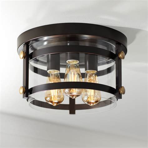 Find ceiling lighting at wayfair. Flush Mount Ceiling Lights | Lamps Plus