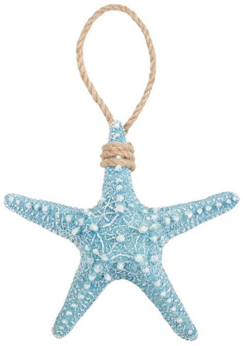 The products are made of high quality, authentic fabric. Coastal Decor | Brighten the Season Blue Starfish ...