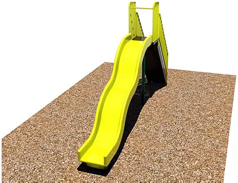 Freestanding Bump Wave Slide Playground Equipment Usa
