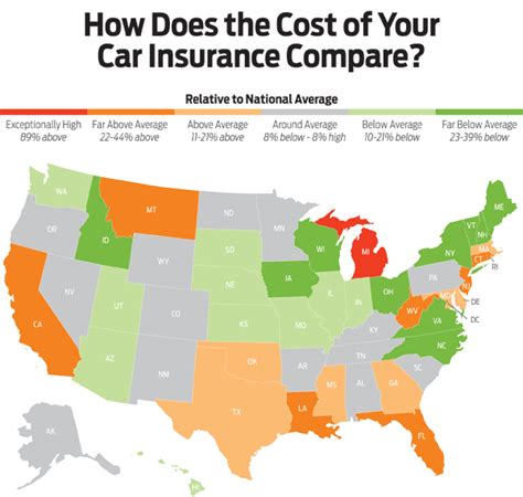 Washington state ranks in the upper third of states in most surveys of auto insurance costs. Where You Live Has a Huge Effect on Car Insurance Rates