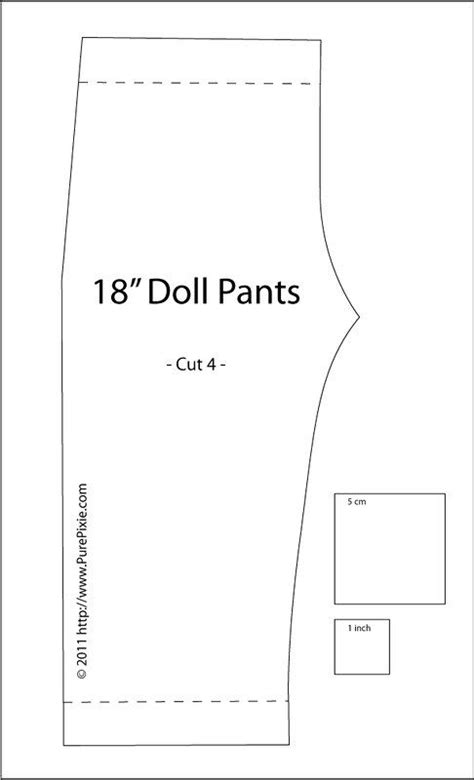 18 doll pants pattern us legal paper size american girl doll clothes patterns doll clothes