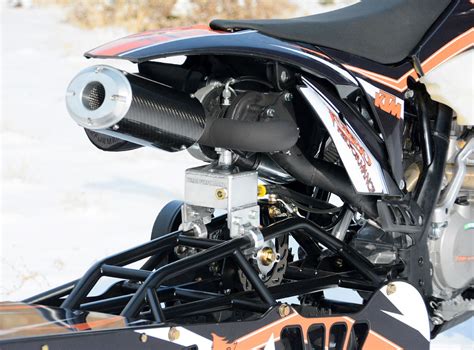 Snowest Snow Bike Project Ktm 500 Turbo Snow Bike World