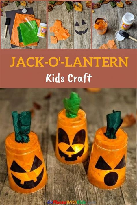 Glowing Jack O Lantern Craft For Kids Go Places With Kids