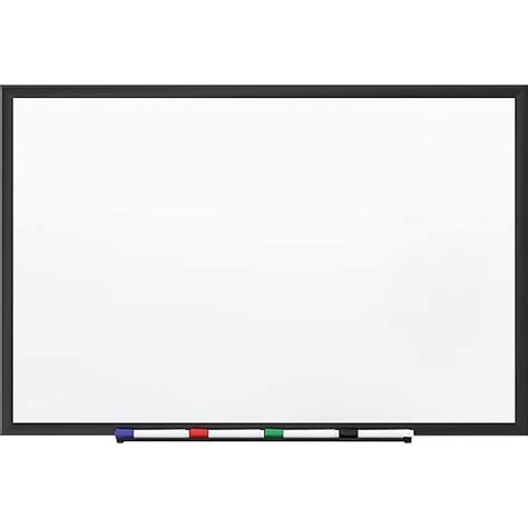 Staples Standard Steel Dry Erase Whiteboard Aluminum Frame 6 X 4