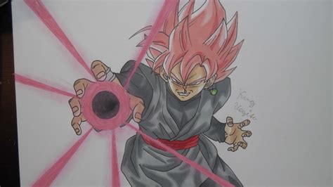 Dragon ball z goku kame symbol tank top. Drawing Goku Black Super Saiyan Rose - YouTube