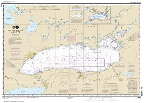 Lake Ontario Lake Ontario Nautical Chart
