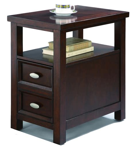 Crown Mark Chairside Tables Chairside Table With 2 Drawers A1