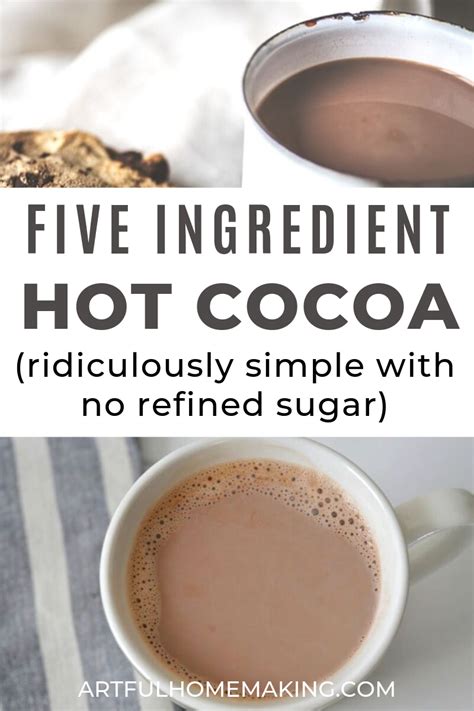 The Best Homemade Hot Cocoa Recipe Artofit