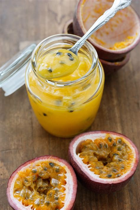 Orange And Passion Fruit Curd Baking Mad