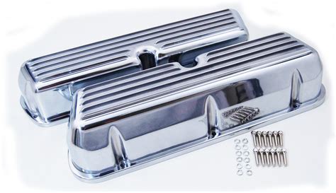 Sb Ford Aluminum Valve Covers Tall Finned Racing Power Company