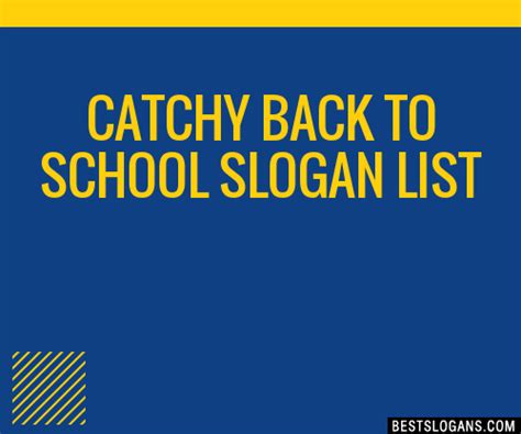 30 Catchy Back To School Slogans List Taglines Phrases And Names 2021