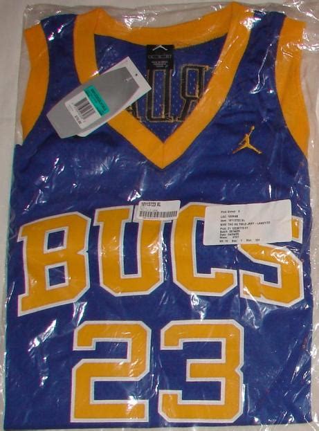 Michael Jordan Laney High Babe BUCS Jersey Page