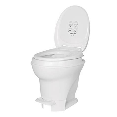 Thetford Aqua Magic V High Profile Single Pedal Rv Toilet With Sprayer