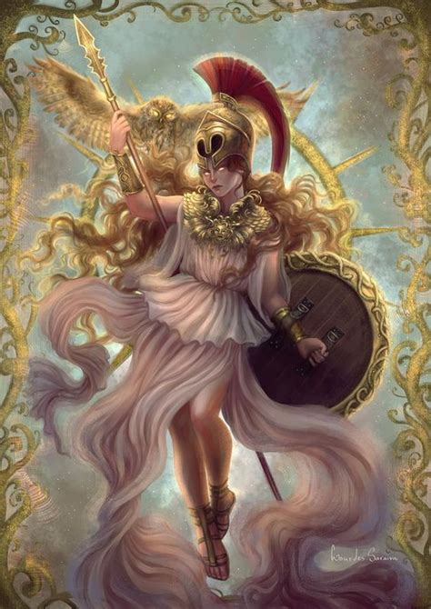 Athena By Agnes On Deviantart Greek Mythology