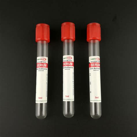Cloting Tubes Containing Clot Activator