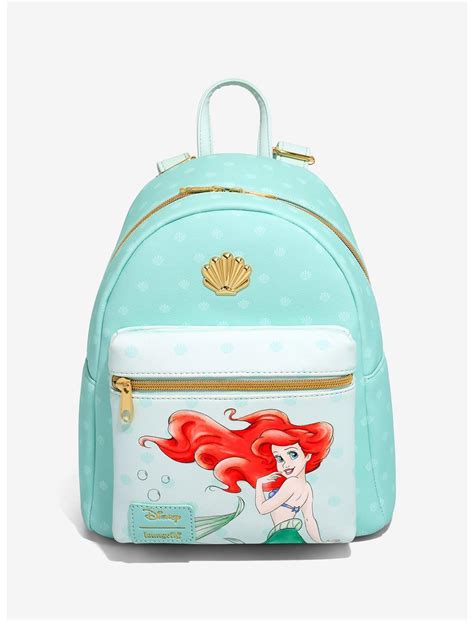 Loungefly Disney The Little Mermaid Shell Mini Backpack Town