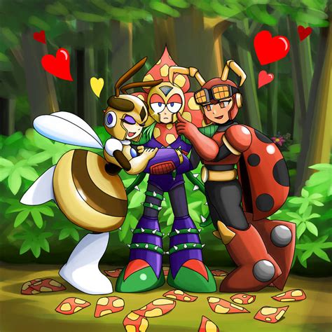 Plant Man Honey Woman And Beetle Lady By Usoingnc On Deviantart