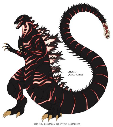Shin Godzilla Redesign By Pyrus Leonidas On