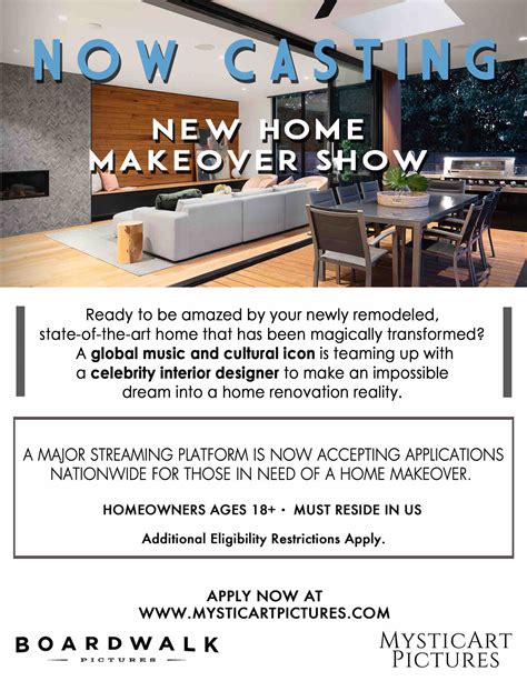 Mysticart Pictures Casting New Home Makeover Show
