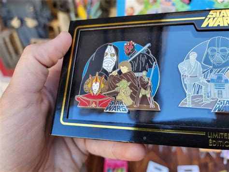 Photos New Star Wars Limited Edition Pin Sets Now Available At Disneyland Wdw News Today
