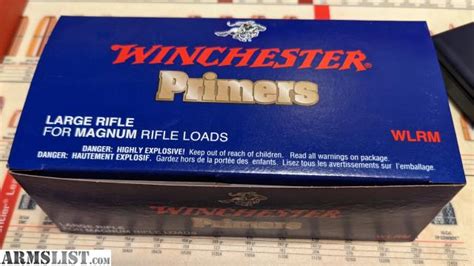 Armslist For Sale Winchester Magnum Large Rifle Primers