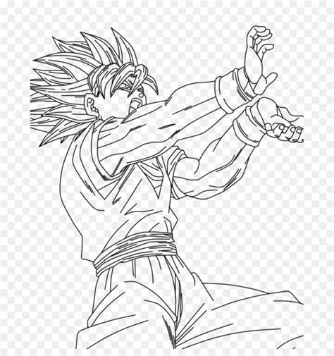 Dibujos De Dragon Ball Z Goku Y Vegeta Para Colorear Colorear Imágenes