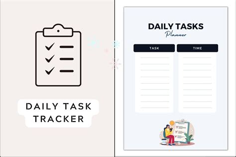 Daily Task Planner Printable Graphic By Realtor Templates · Creative