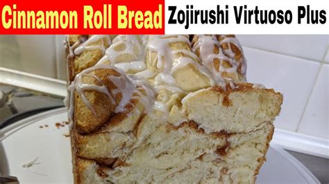 All photos provided are real. Cinnamon Roll Bread, Machine Recipe, Zojirushi Virtuoso Breadmaker - YouTube