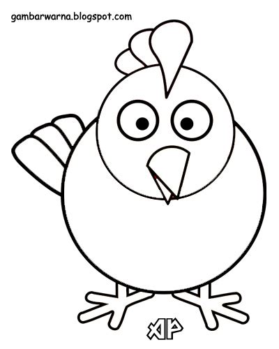Ragam Contoh 20 Gambar Anak Ayam Menetas Untuk Diwarnai Kataucap