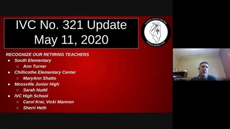 May 11 2020 District Update Youtube