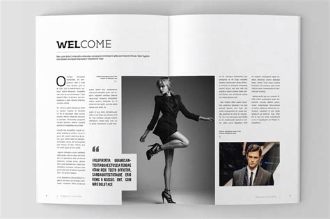 50 Magazine Templates With Creative Print Layout Designs