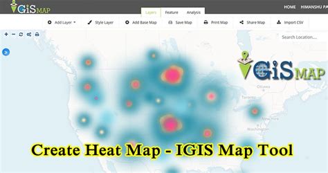 Create Heat Map Igis Map Tool
