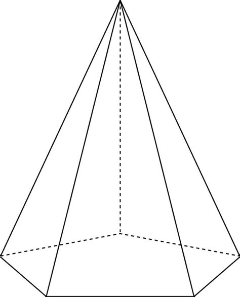 Pirâmide Pentagonal Ilustração Vintage 13688226 Vetor No Vecteezy