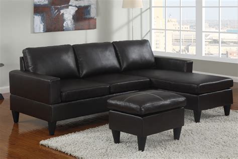 Resting on a warm, walnut finish wood base, plush foam backed cushions draped in supple leather invite you to enjoy exceptional comfort. Double Chaise Sectional Sofas: Type and Finishing - HomesFeed