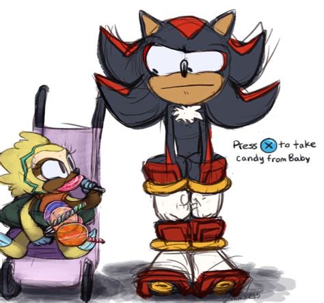 Press X To Take Candy From Baby Shadow The Hedgehog Shadow The