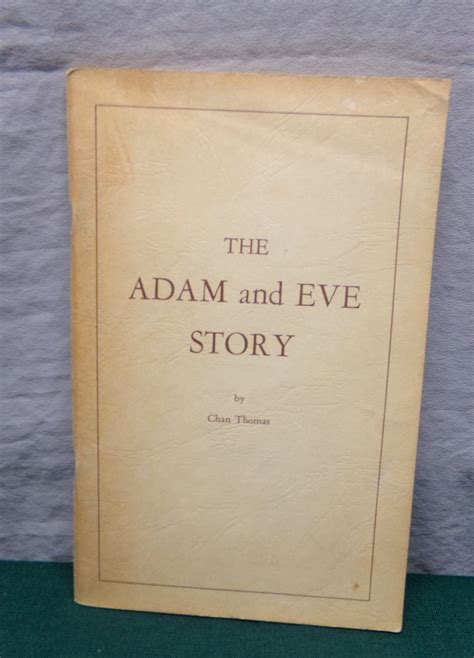 Rare 1965 The Adam And Eve Story By Chan Thomas 3rd Edition Etsy