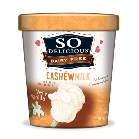 So Delicious Cashew Vanilla Ice Cream