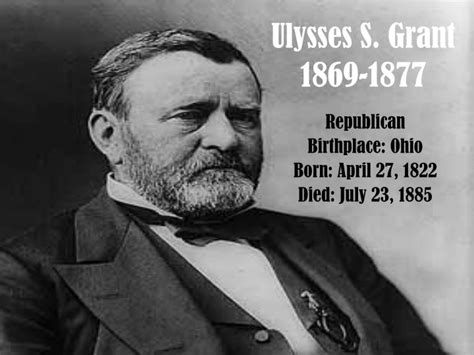 Ppt Ulysses S Grant 1869 1877 Powerpoint Presentation Free Download